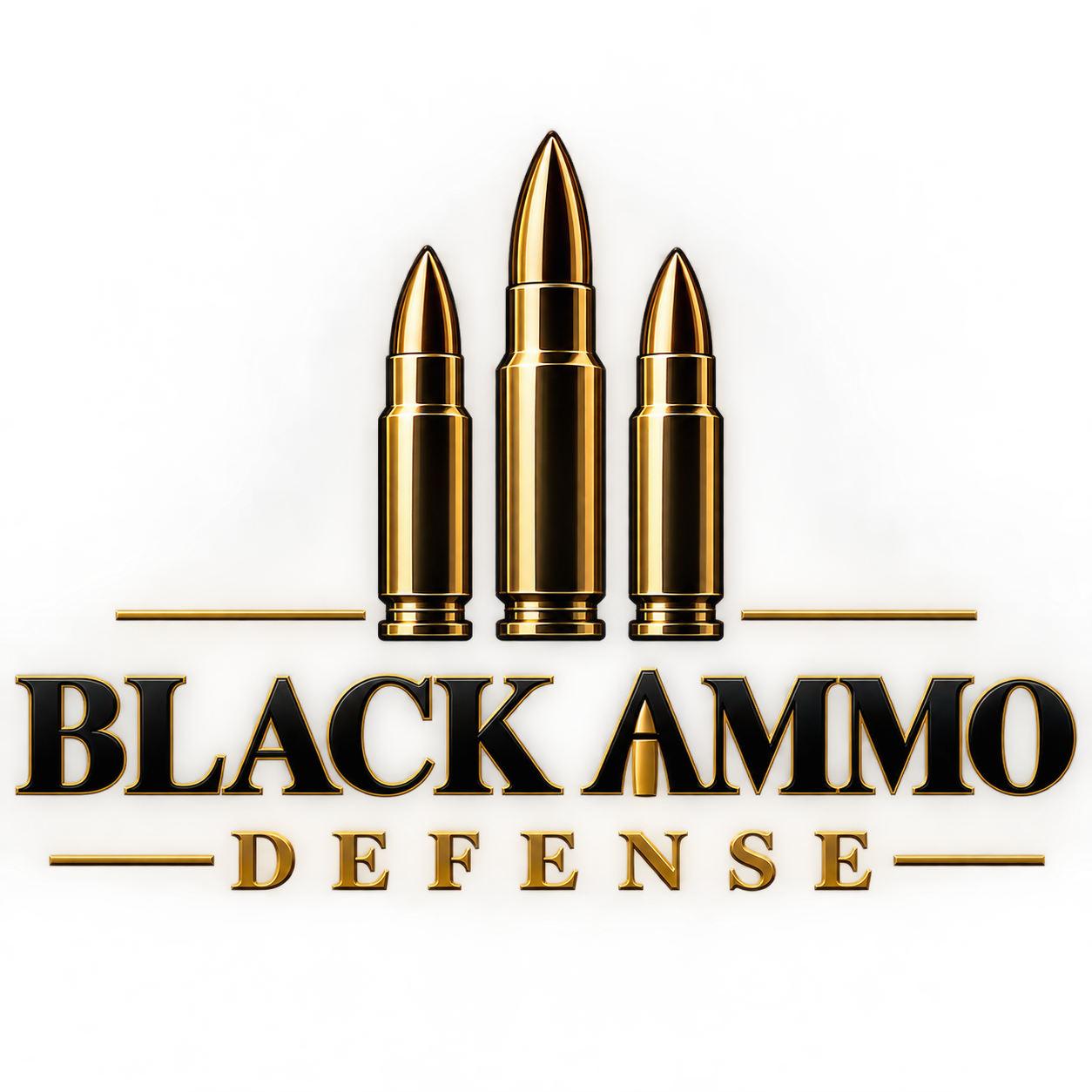black ammo defense logo