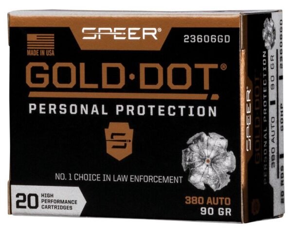 speer gold dot 380