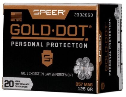 speer gold dot 357" 20.