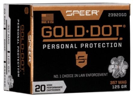 speer gold dot 357 magnum
