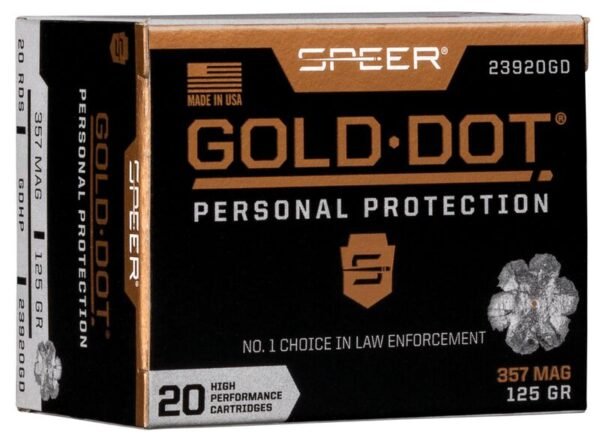 speer gold dot 357 magnum