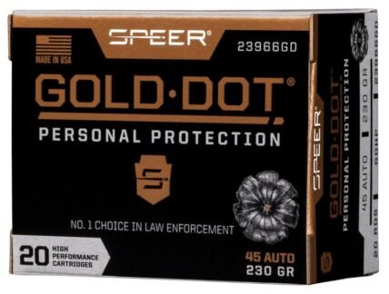 speer gold dot 45 acp