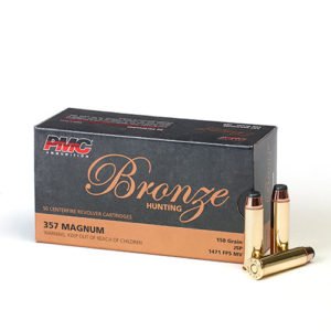 PMC Bronze .357 Magnum 158gr JSP, 357 Magnum (PMC 357A)