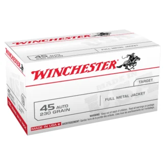 Winchester USA White Box .45 ACP 230gr FMJ