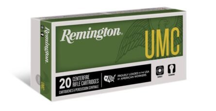 Remington UMC 22-250 45 Grain JHP – 40 Rounds