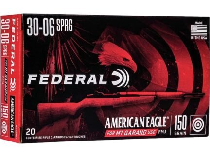 Federal American Eagle M1 Garand 30-06 150 Grain FMJ – 200 Round Case