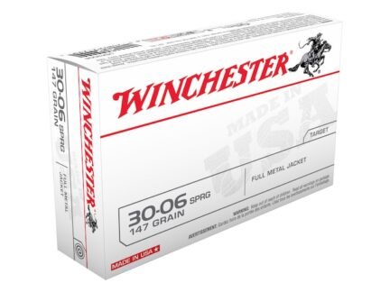 Winchester White Box 30-06 147 Grain FMJ – 20 Rounds