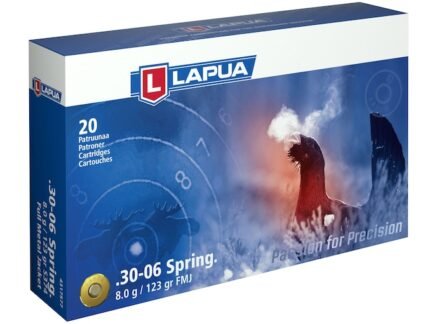 Lapua 30-06 123 Grain FMJ – 20 Rounds