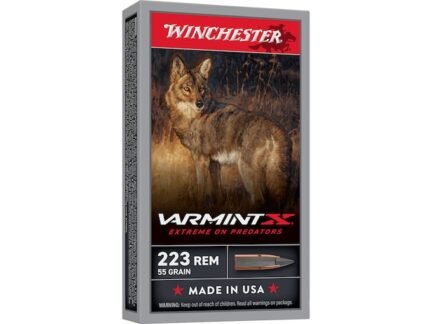 Winchester Varmint X 223 55 Grain Extreme Point – 20 Rounds
