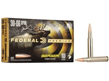 Federal Berger Hybrid Hunter 30-06 168 Grain – 20 Rounds