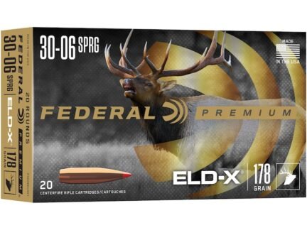 Federal Premium 30-06 178 Grain ELD-X – 20 Rounds