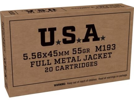 Winchester M193 Ammo Can 5.56 55 Grain FMJ – 300 Rounds