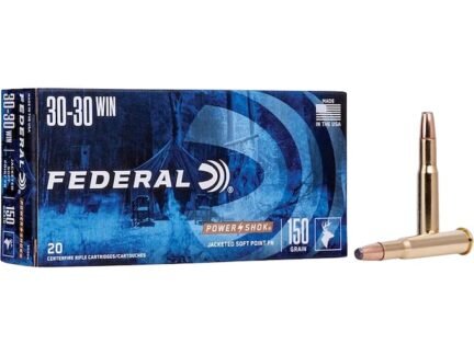 Federal Power-Shok 30-30 150 Grain Flat Nose – 20 Rounds