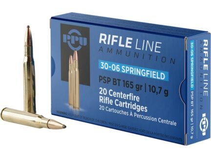 PPU 30-06 165 Grain Soft Point – 20 Rounds