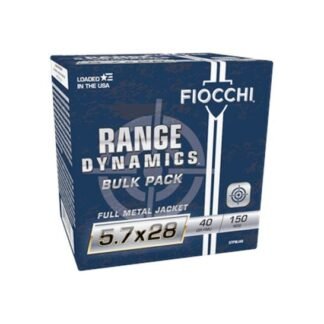 Fiocchi 5.7x28mm 40gr Ammo FMJ – 150 Rounds