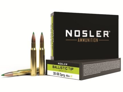 Nosler Ballistic Tip 30-06 165 Grain – 20 Rounds