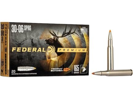 Federal Premium 30-06 165 Grain Bonded Tip – 20 Rounds