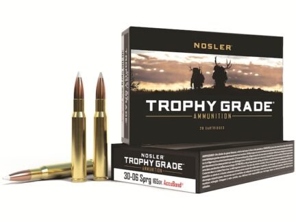 Nosler AccuBond 30-06 165 Grain Trophy Grade – 20 Rounds