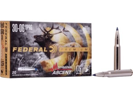 Federal Terminal Ascent 30-06 175 Grain Bonded Polymer Tip – 20 Rounds