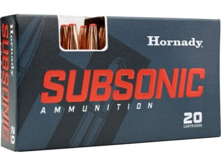 Hornady Subsonic 30-30 175 Grain FTX – 20 Rounds