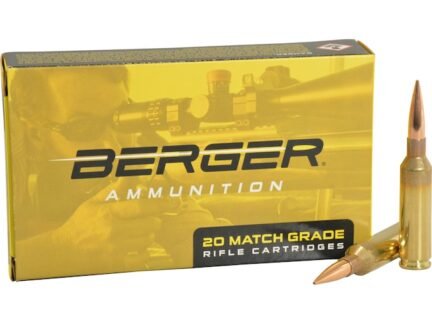 Berger 6mm Creedmoor 105 Hybrid Target – 20 Rounds