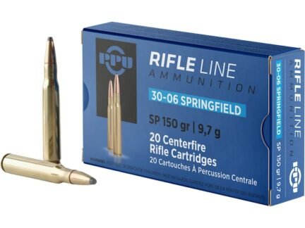 PPU 30-06 150 Grain Soft Point – 20 Rounds