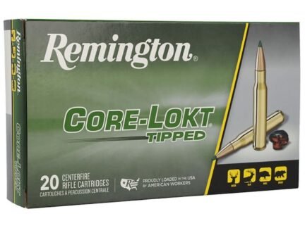 Remington Core-Lokt Tipped 30-06 165 Grain Polymer Tip – 20 Rounds