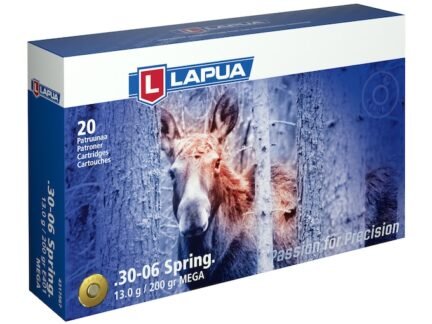 Lapua Mega 30-06 200 Grain Soft Point – 20 Rounds