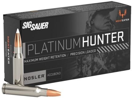 Sig Sauer Platinum Hunter 30-06 180 Grain AccuBond – 20 Rounds