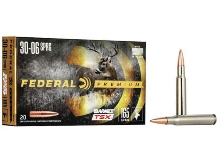 Federal Barnes TSX 30-06 165 Grain Lead-Free – 20 Rounds