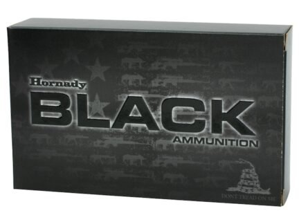 Hornady Black 6mm Creedmoor 105 Grain BTHP – 20 Rounds