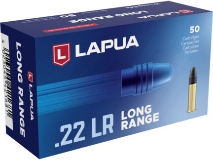 Lapua Long Range 22LR 40 Grain Round Nose – 500 Round Case