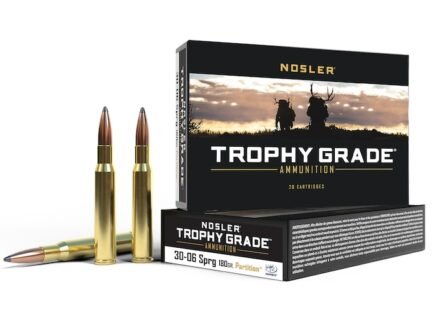 Nosler Partition 30-06 180 Grain Trophy Grade – 20 Rounds