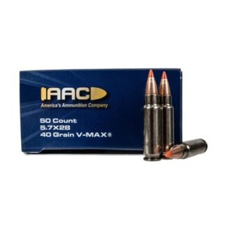 AAC 5.7x28 V-Max 40 Grain – 50 Rounds