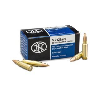 FN SS195LF 2000 Rounds 5.7x28 27 Grain Lead-Free HP – 2,000 Round Case